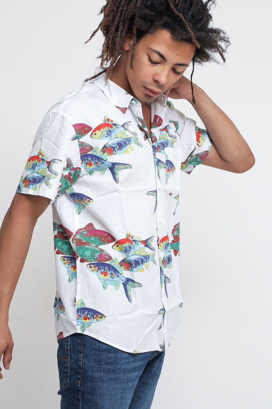 Camicia Fishbowl Woven - White Multi