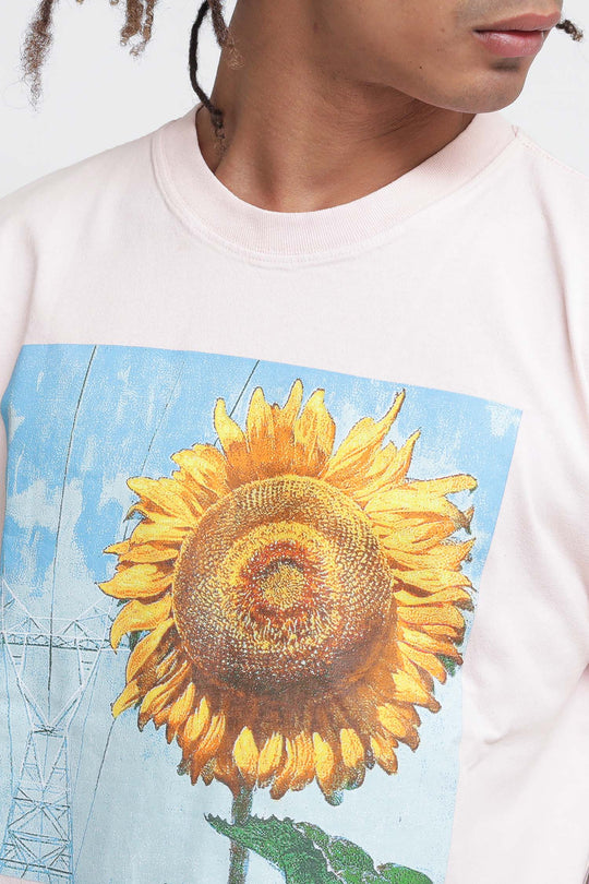 T-shirt Obey Green Power - Pink Clay