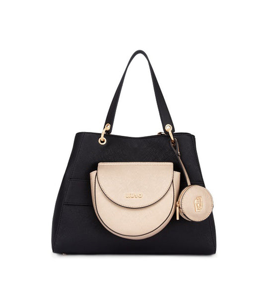 L Tote Liu Jo Icon - Nero/Gold