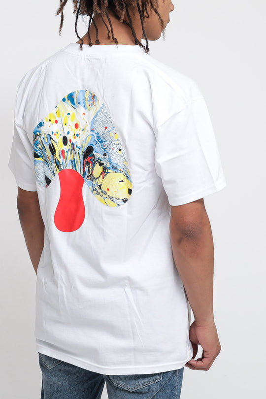 T-shirt Obey Trip - White