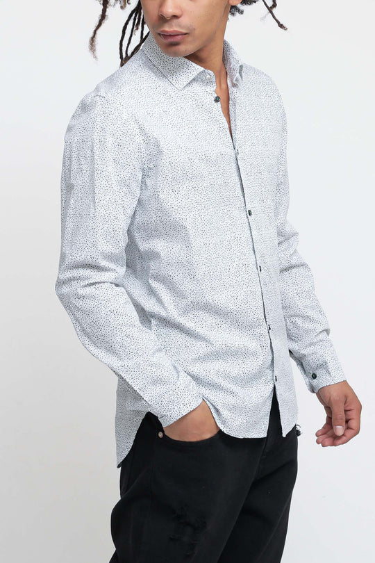 Camicia Micro - Bianco