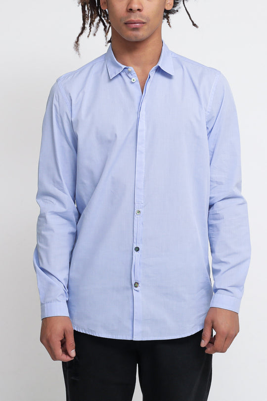 Camicia Colletto - Azzurro