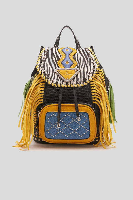 Jungle Backpack Mix Mat + Raf - Black