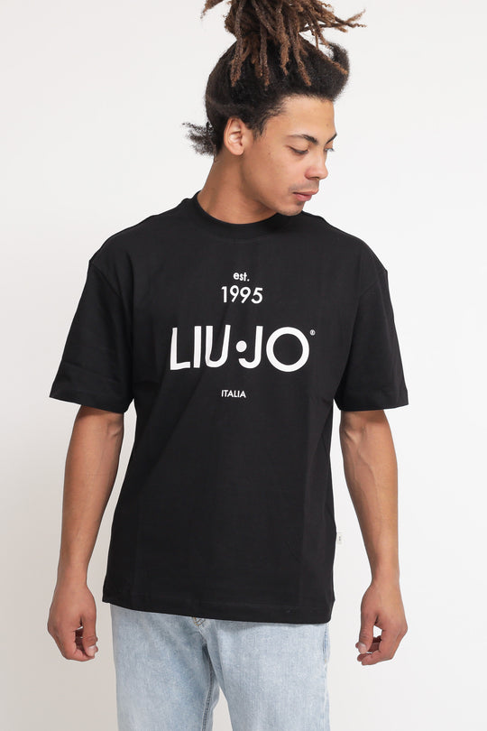 T-shirt MC Stampa - Black