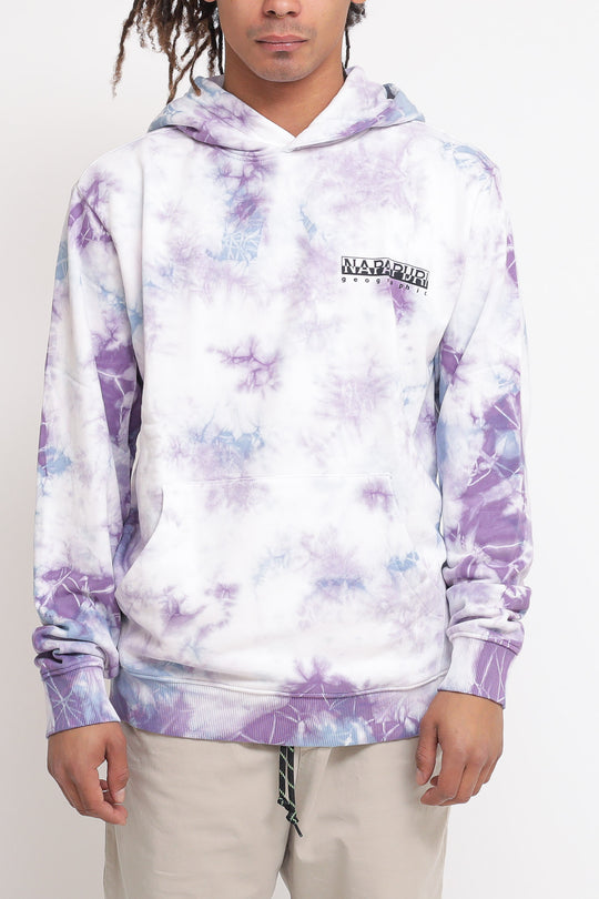 B-Plan Aop H L - Blue Tdye Fan