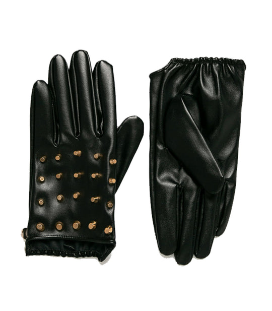 Guanto Biker - Nero Borchie