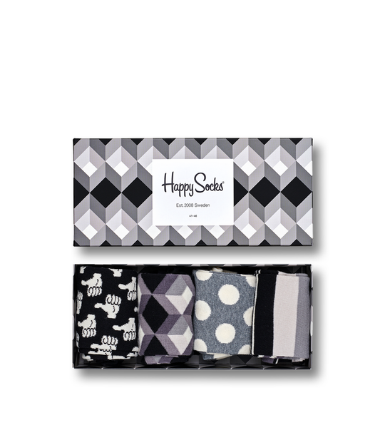 Black And White Gift Box