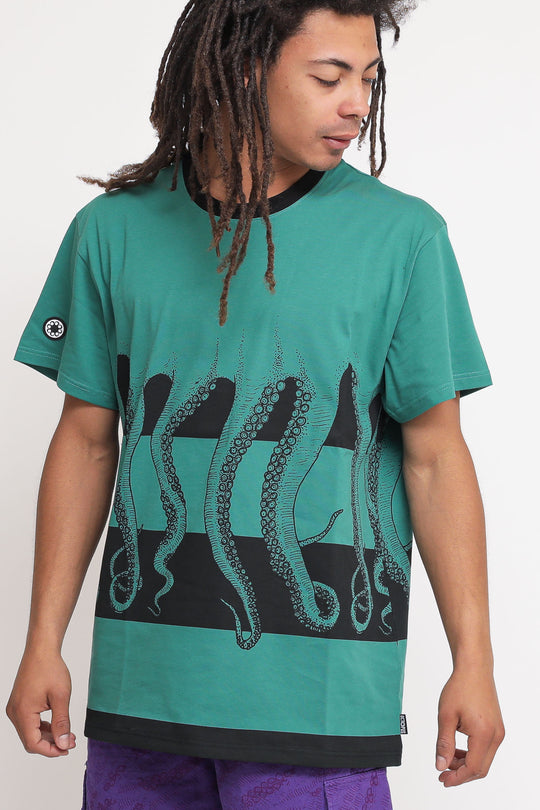 T-shirt Octopus Fullback Tee - Field