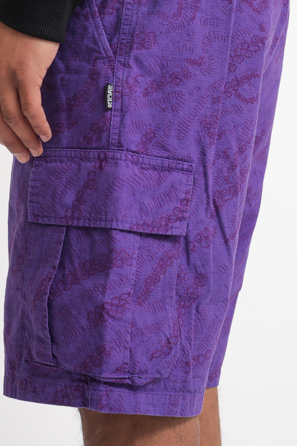 Deco Cargo Jogger Short - Purple — 5