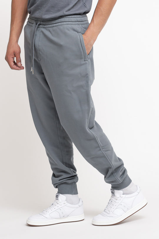 Pantalone Cold Dye Cotton Fleece - Inchiostro