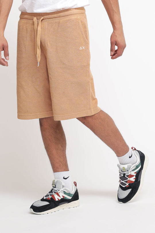 Pant Short Sponge Fleece - Sabbia