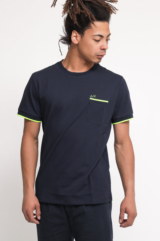 T-shirt Small Stripes - Navy Blue