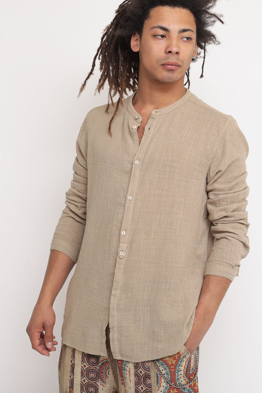 Camicia Uomo - Fango