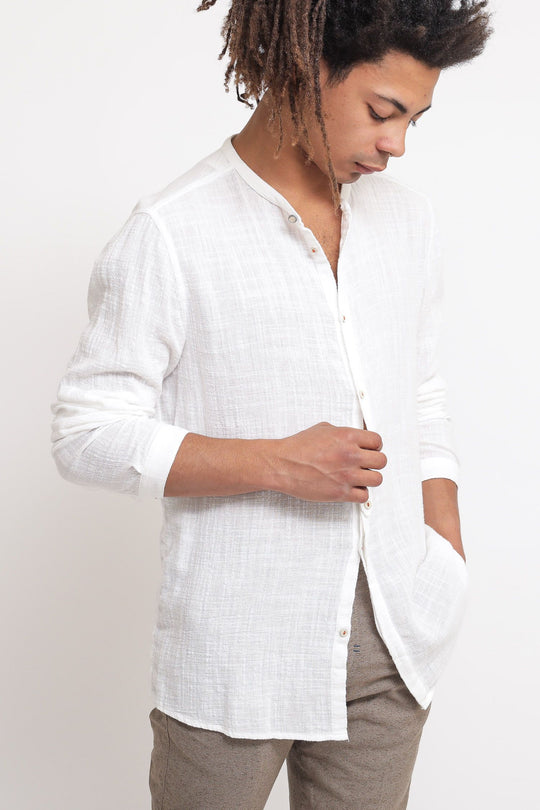 Camicia Uomo - Bianco