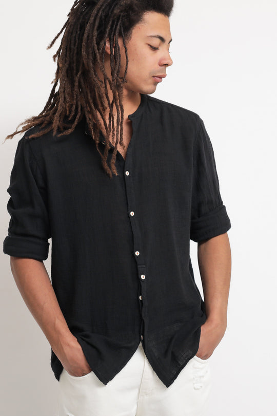 Camicia Uomo - Nero