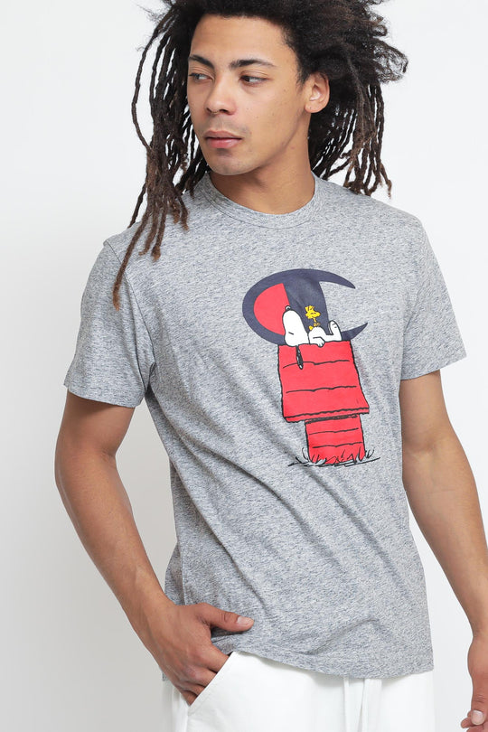 Crewneck T-shirt - Antique Grey