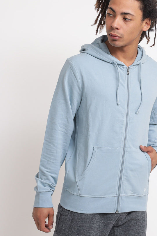 L/s Hoodie Top - Blue
