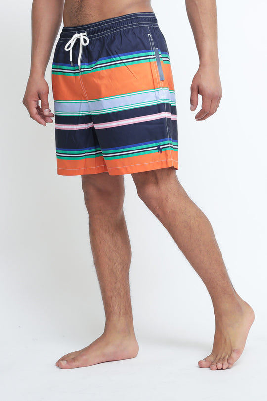 Traveler Mid Trunk - Old Village Stripe
