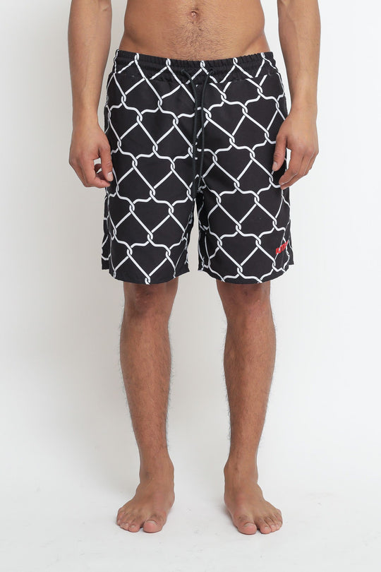 Net Boardshort - Black