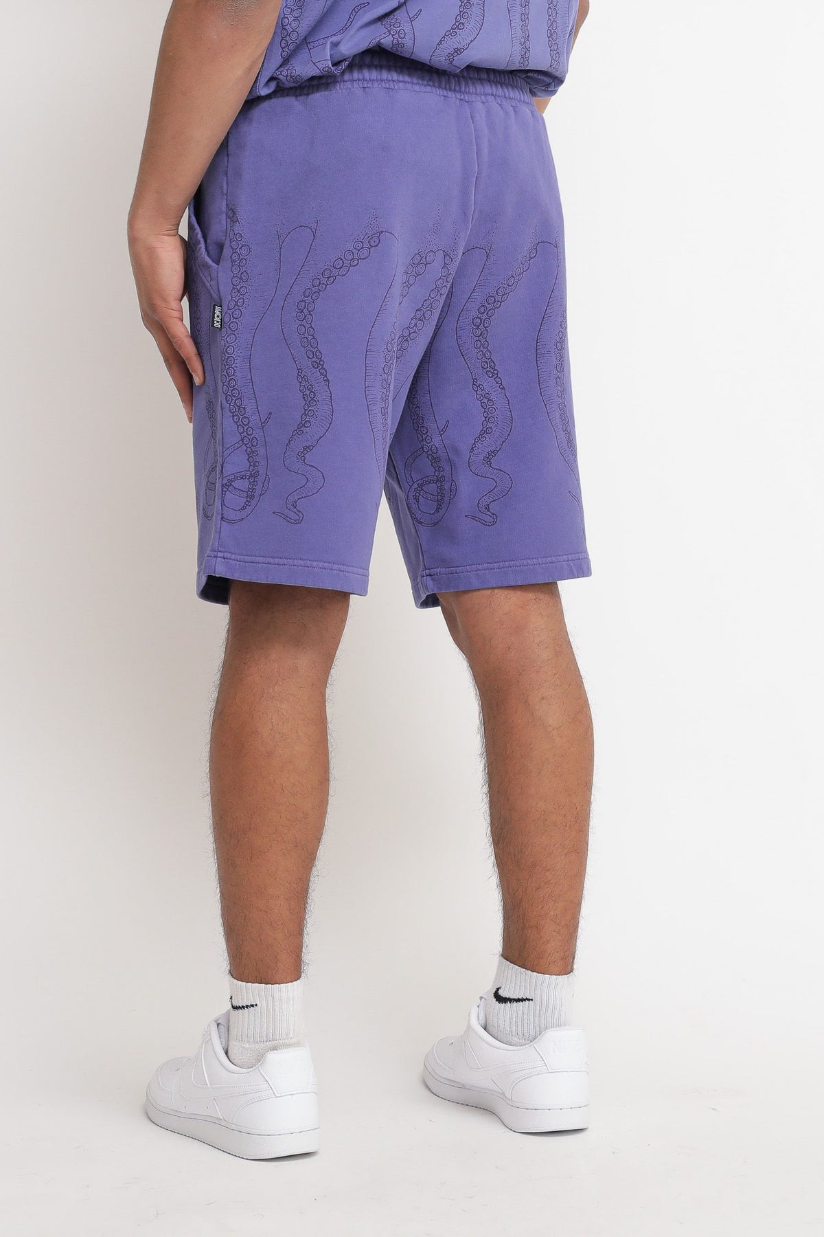 Dyed sweatshorts - amethyst — 4