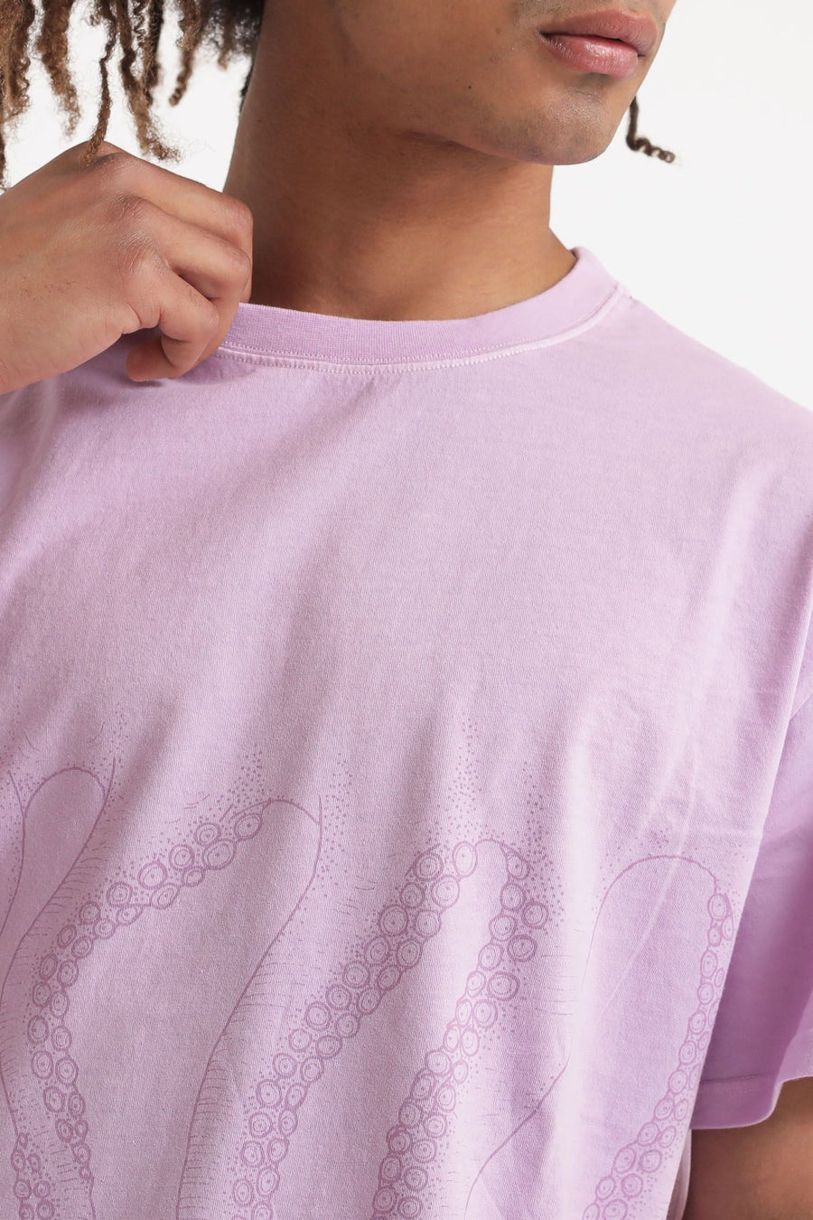 Octopus Dyed Tee - Quartz — 2