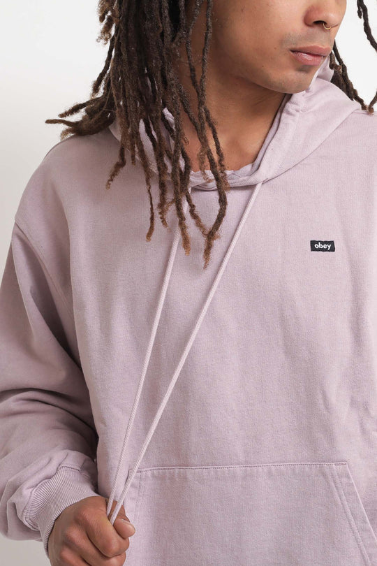 Timeless Recycled Heavy Pullover Hood - Pigment Lilac Chalk