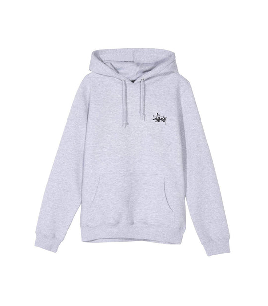 Basic Stussy Hood - Ash Heather