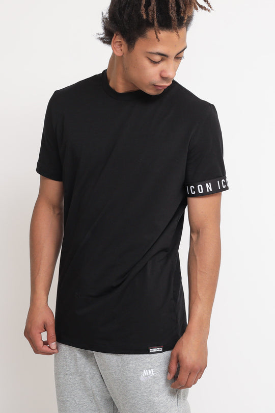 Round Neck T-shirt - Black