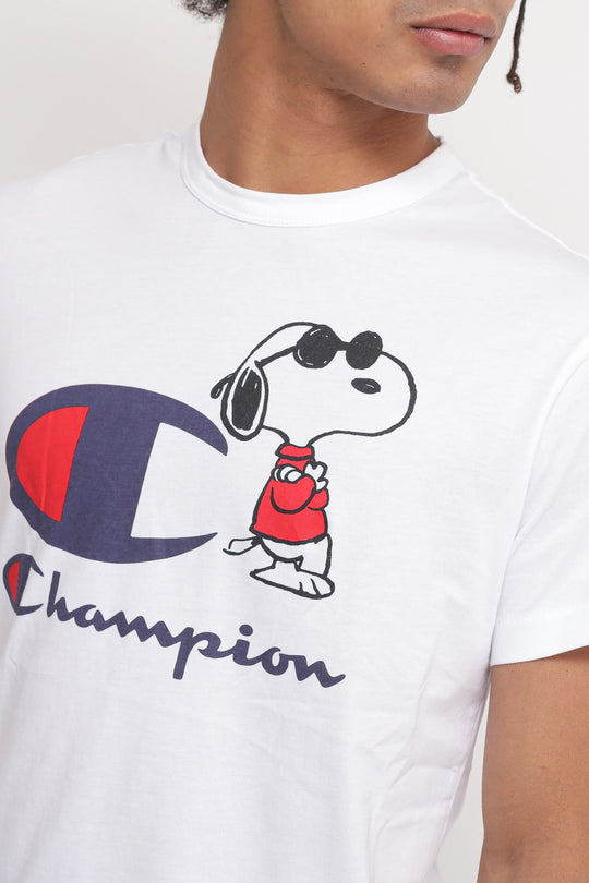 Crewneck T-shirt - Standard White