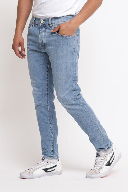 Jeans Slim Chiaro - Colore Unico