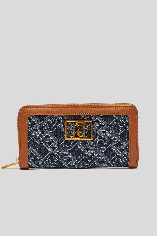 XL Zip Around - Blu Denim