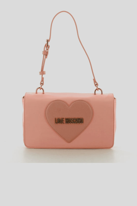 Borsa Nylon Pu - Rosa