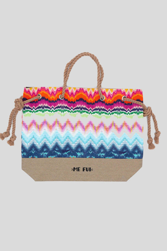 Printed Handbag 100%pl - Fantasia