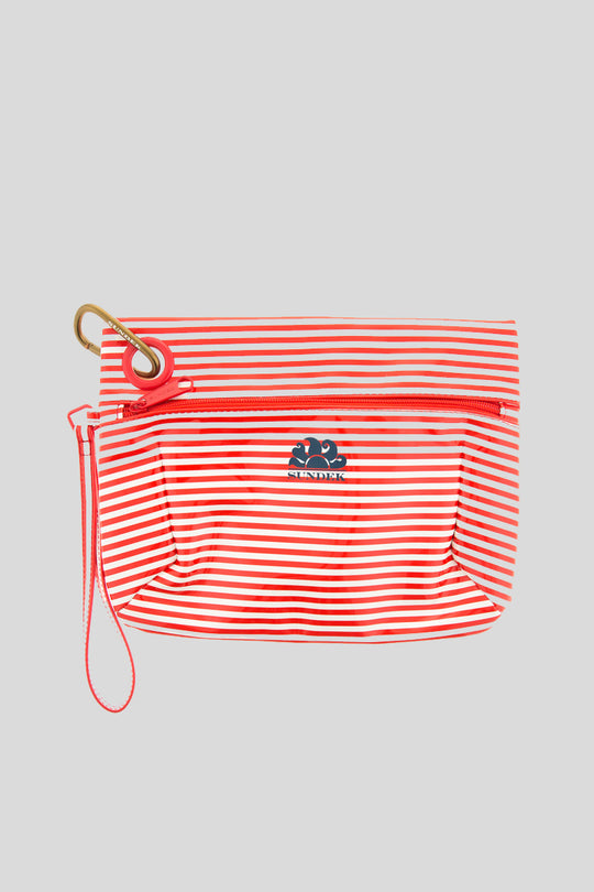 Striped Clutch Bag - Burnside