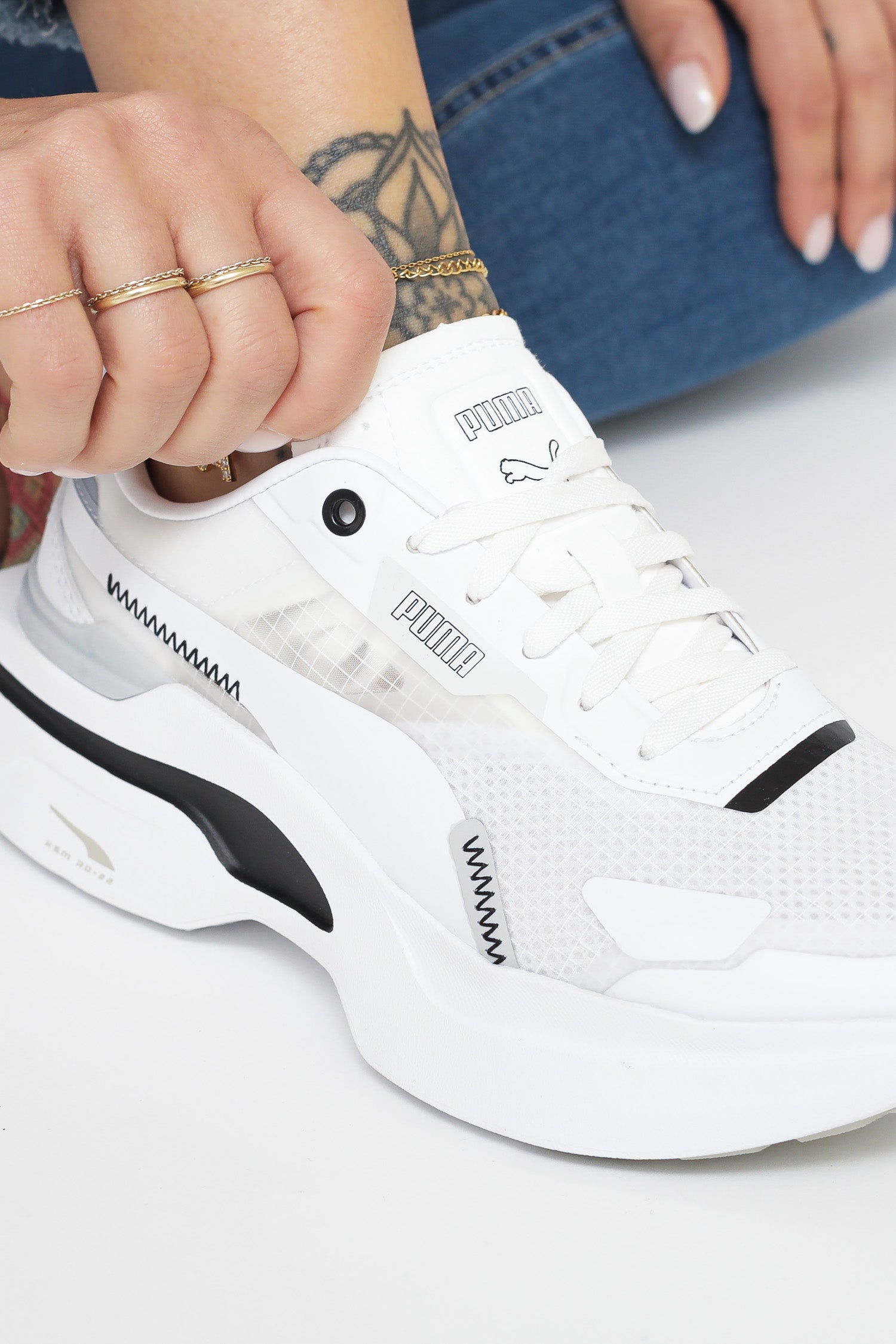 Puma Kosmo Rider Wns White Bianco Donna