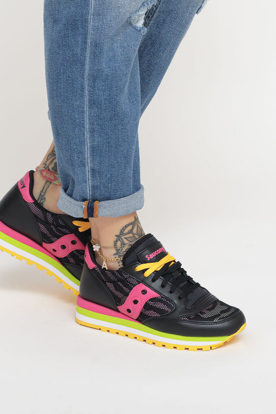 Jazz Triple - Black/Pink