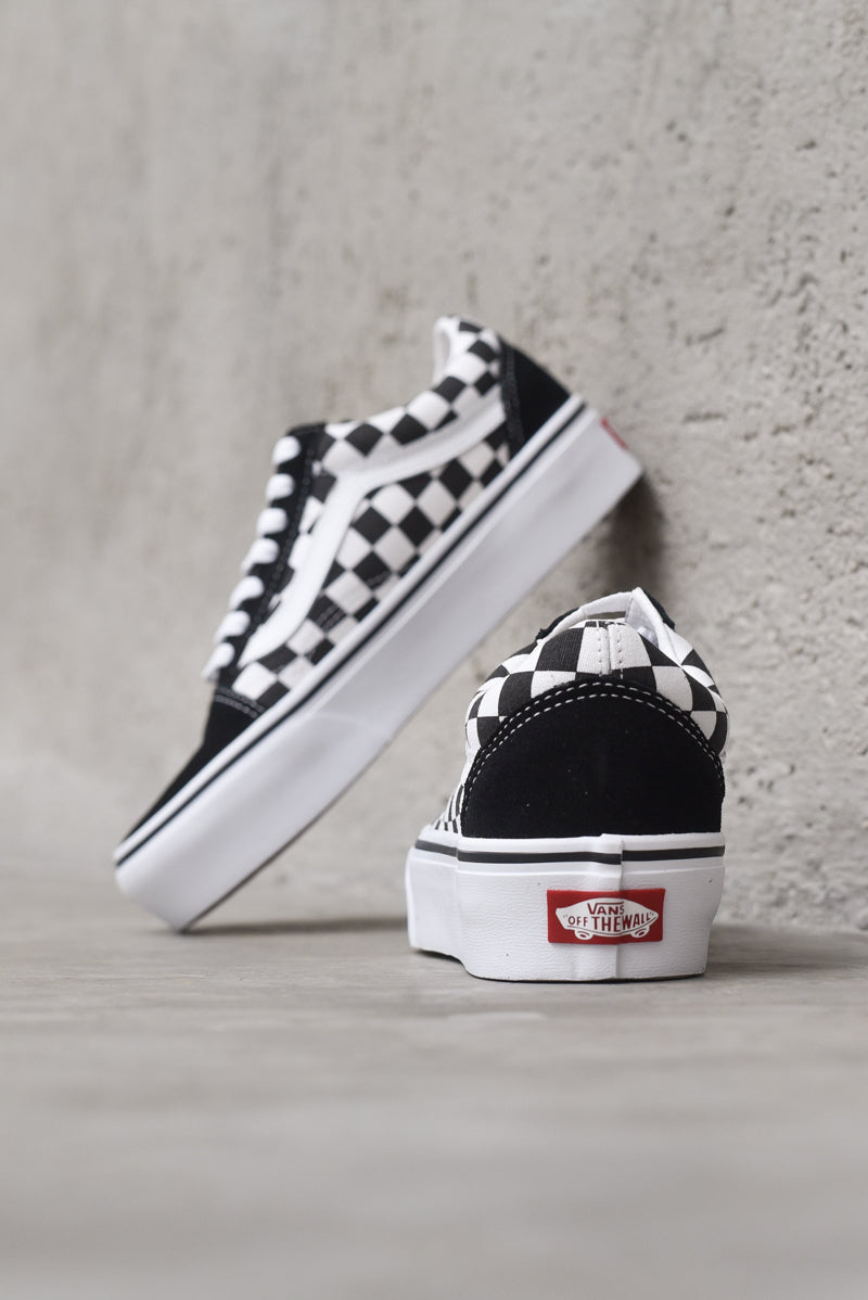 Vans Platform Vans Online Saldi Vans Old Skool Platform Black/true