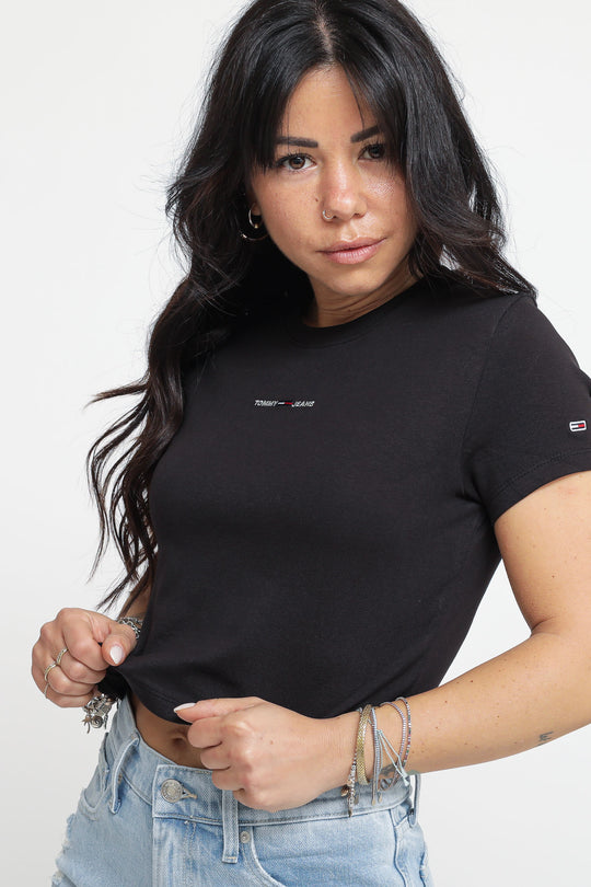 TJW Baby Crop - Black