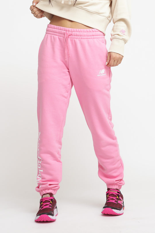 NB Essentials Celebrate Fleece Pant - Vibrant Pink