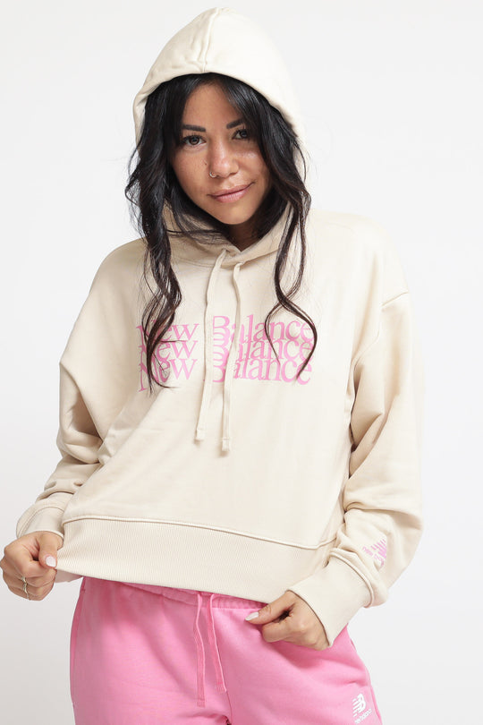 NB Essentials Celebrate Fleece Hoodie - Calm Taupe