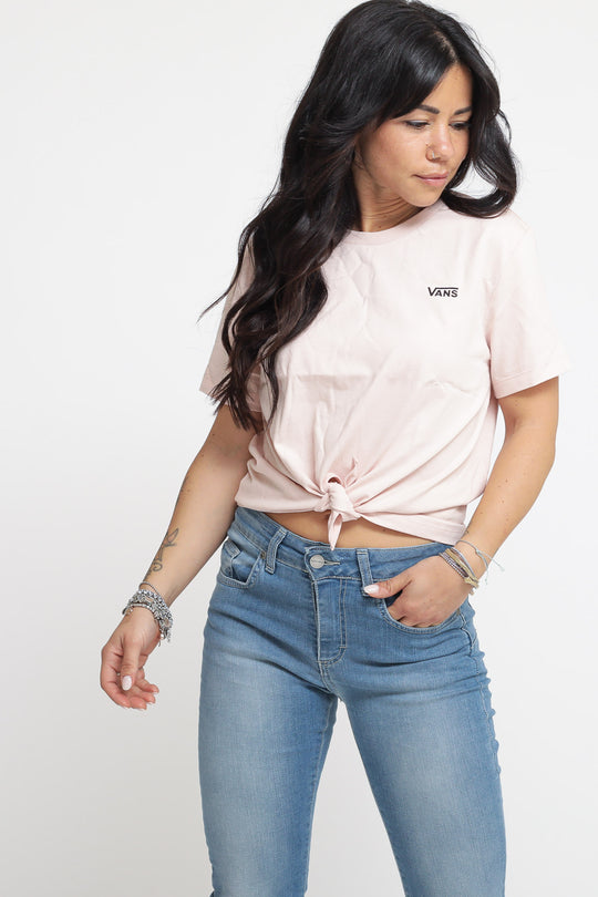 WM Junior V Knot Tee - Peach Whip