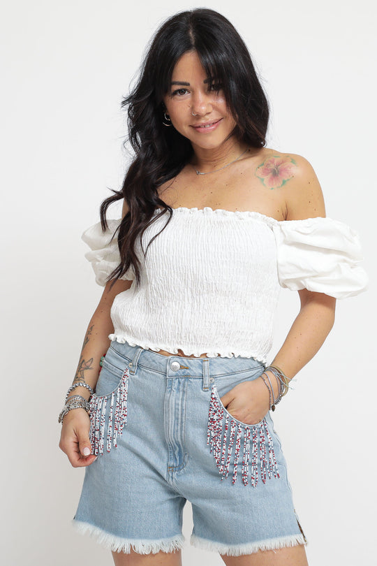 Ladies Top - Off White