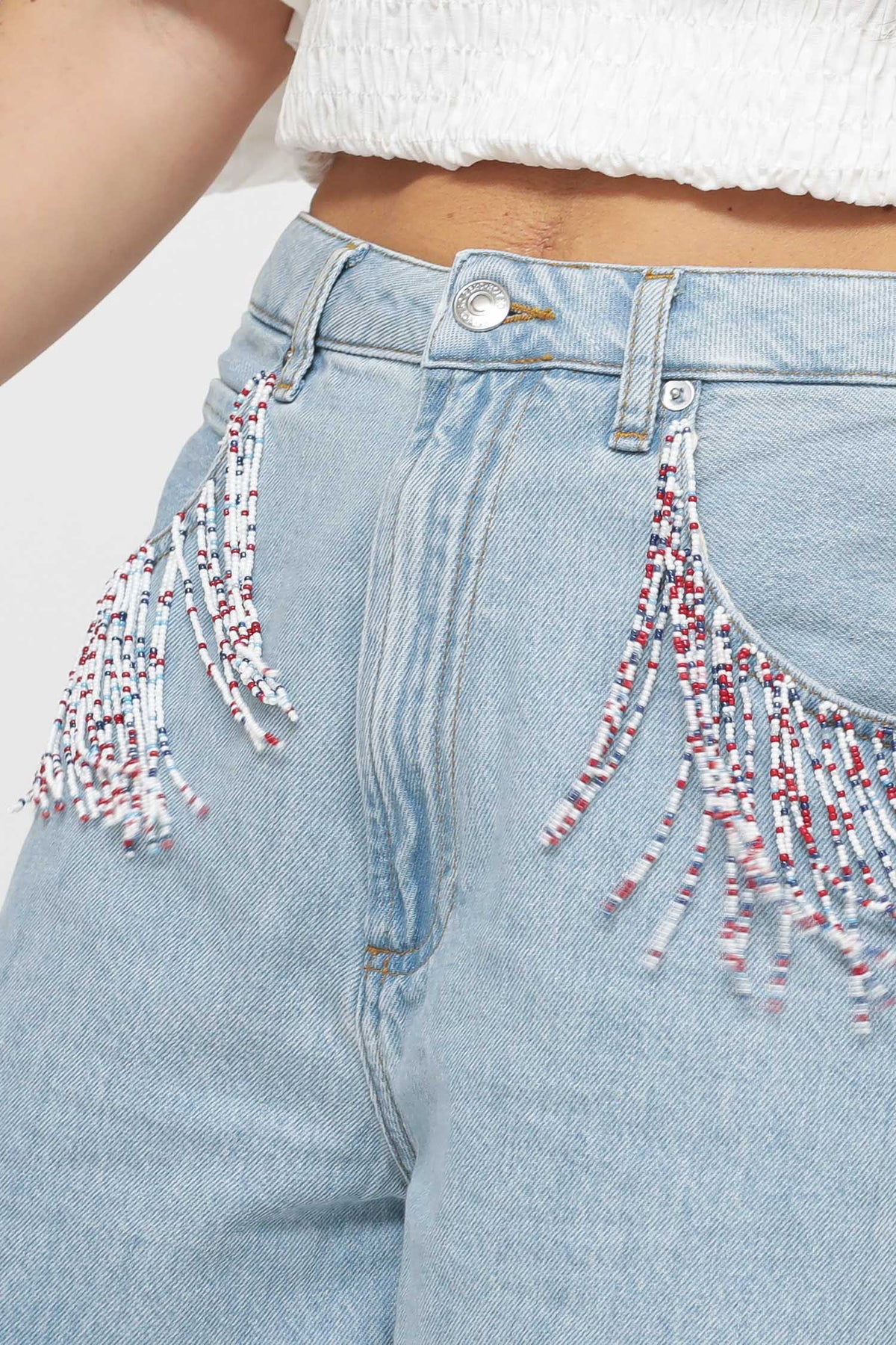 Short Girlfriend Women's Denim - Grunge 30 — 2