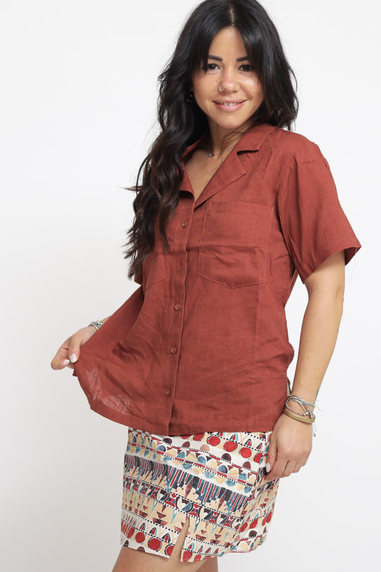 Ladies Shirt - Umber