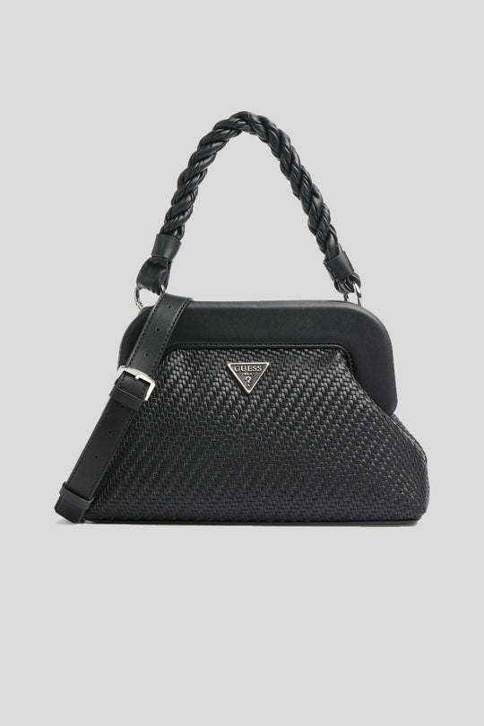 Hassie Frame Crossbody - Black