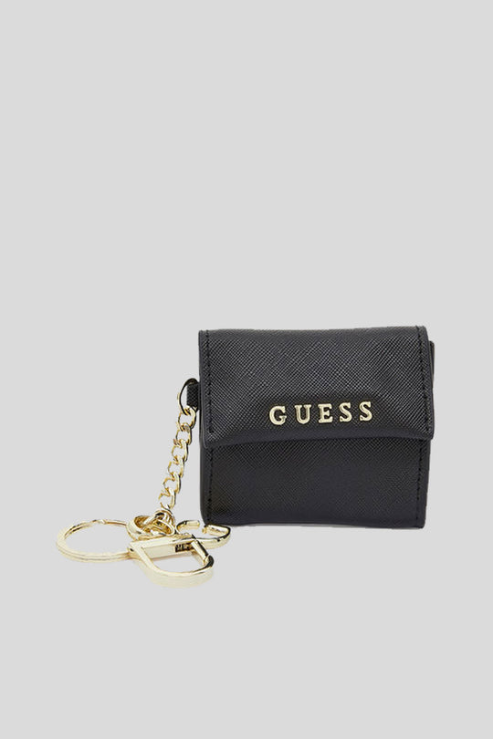 Small Purse Keyring - Black