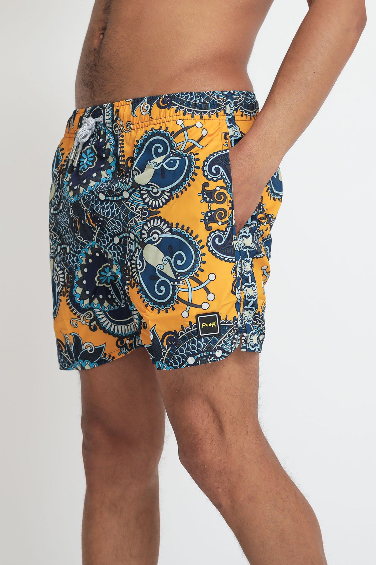 Microfiber Printed Short - Fantasia — 1