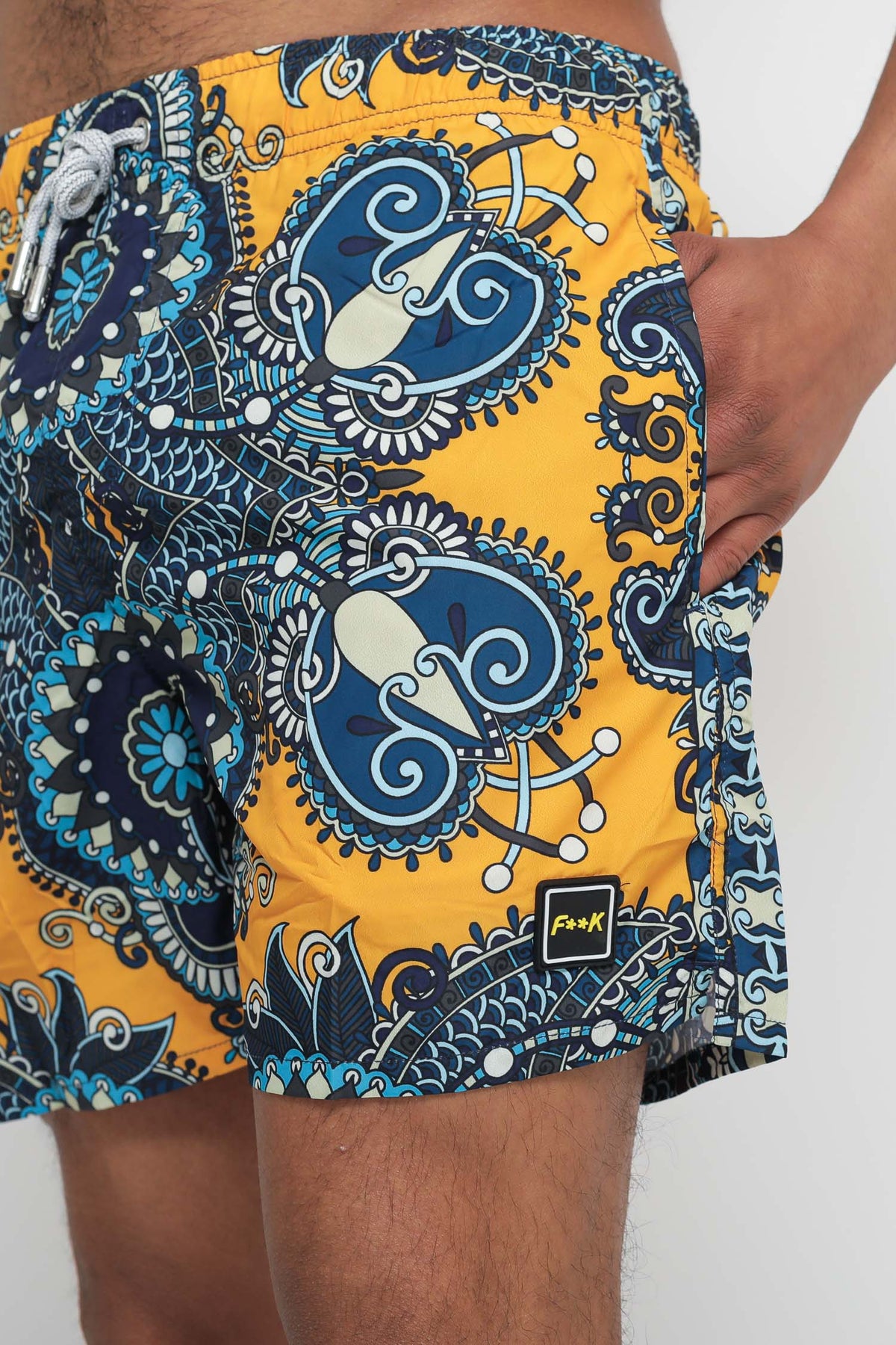 Microfiber Printed Short - Fantasia — 2