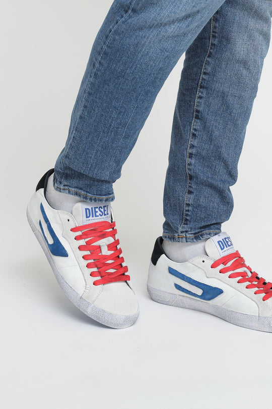 S-Leroji Low - White Nimbus Cloud/ Nautical Blue