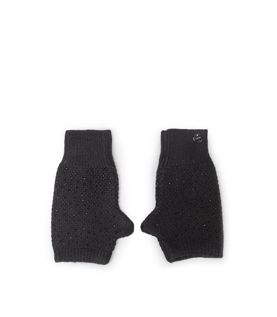 Moffole Maglia Strass - Nero